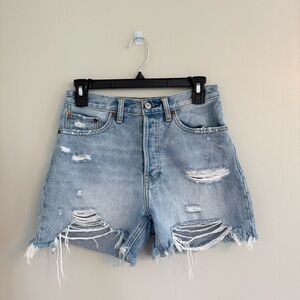 Abercrombie & Fitch High Rise 4” Shorts